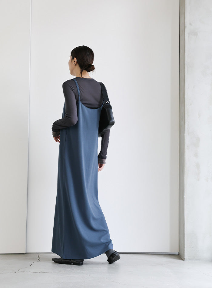 2WAYカットジョーゼットキャミワンピース