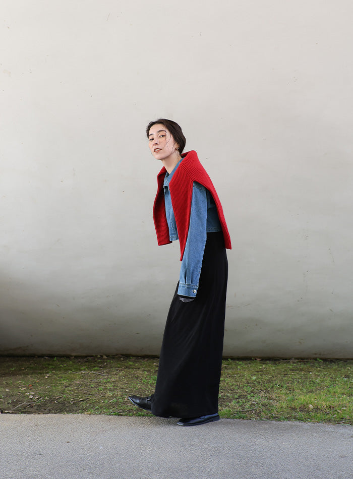 ハーフボタンデニムショートトップス【SALE】 – SELECT MOCA