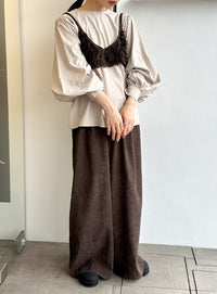 フリンジニットビスチェ【by SON】