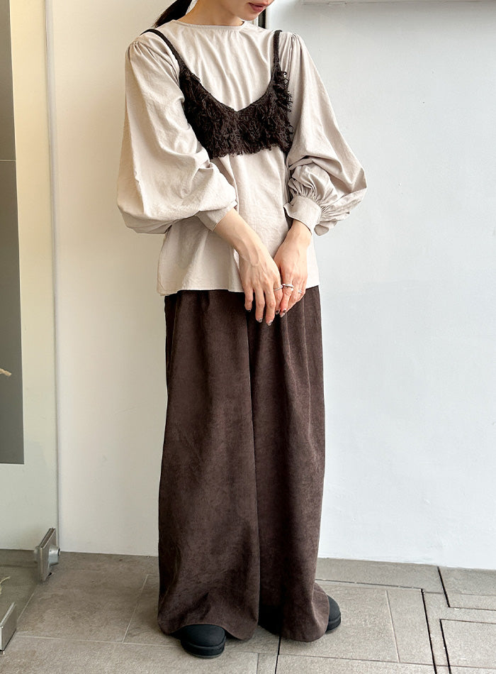 フリンジニットビスチェ【by SON】