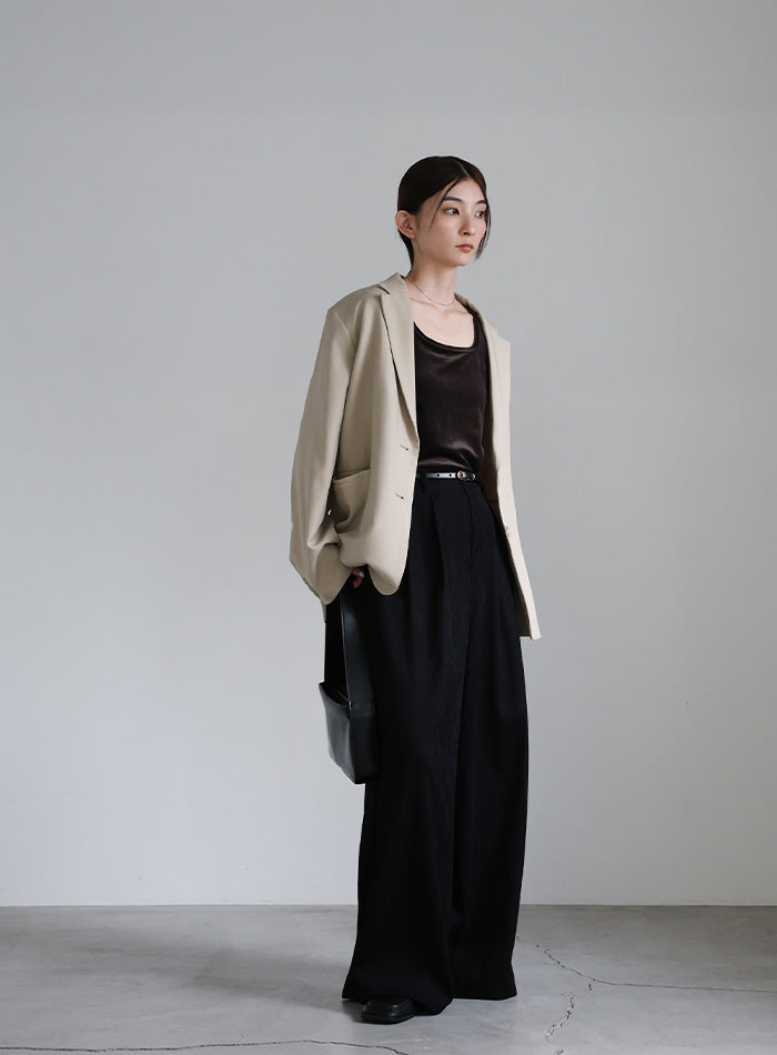 2WAYベロアタンクトップ