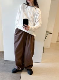 タックバルーンワイドパンツ【by SON】
