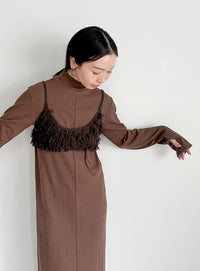 フリンジニットビスチェ【by SON】