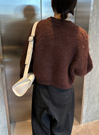 ヘアリーショートニット【by SON】