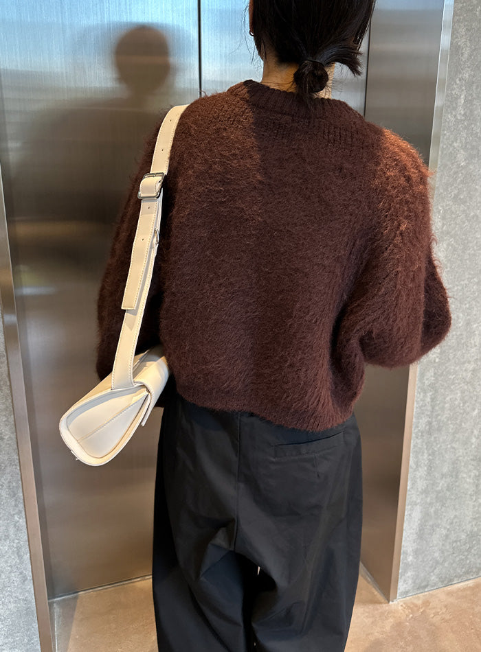 ヘアリーショートニット【by SON】