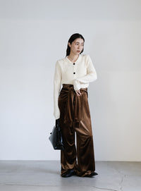 フロントジップベロアオールインワン