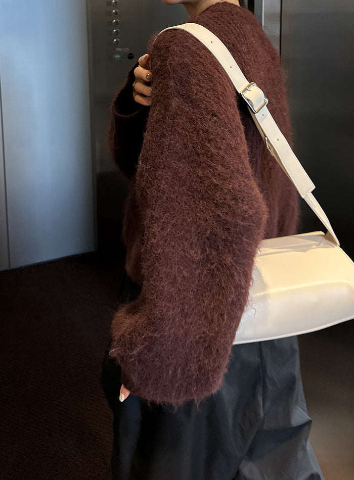 ヘアリーショートニット【by SON】