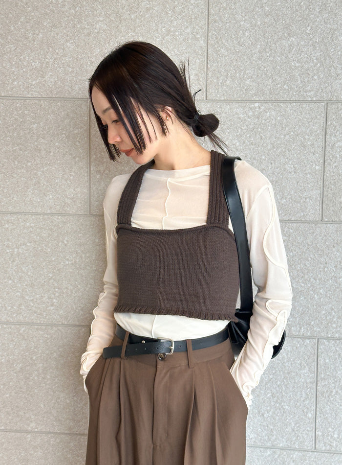 バックスリットリラックスビスチェ【by SON】【SALE】 – SELECT MOCA
