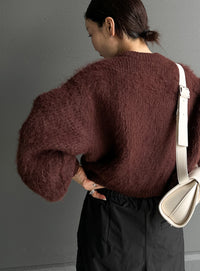 ヘアリーショートニット【by SON】