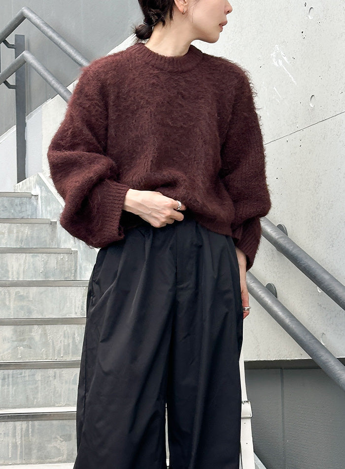 ヘアリーショートニット【by SON】