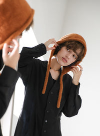 シャギーフライトニットキャップ【SALE】