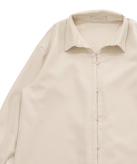 2WAYフロントドロストシャツ