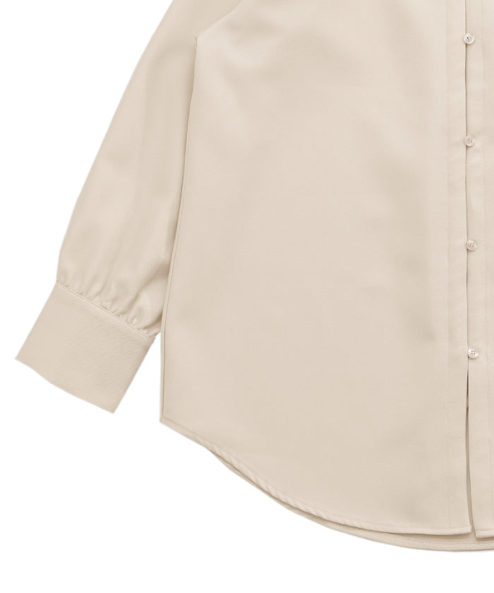 2WAYフロントドロストシャツ