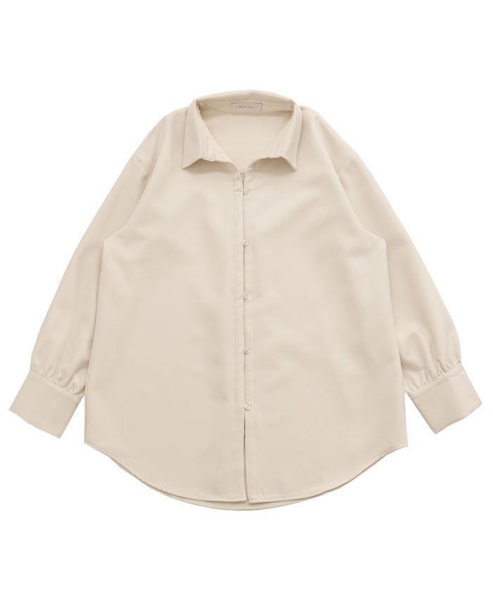 2WAYフロントドロストシャツ