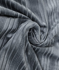 ランダムストライプベロアシャツ