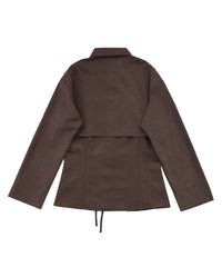 キャミレイヤードショートシャツ