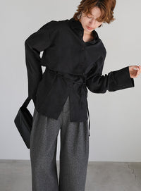 キャミレイヤードショートシャツ