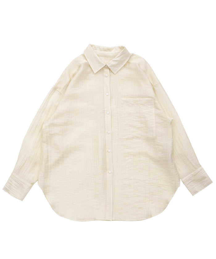 ニュアンスワッシャーシアーシャツ – SELECT MOCA