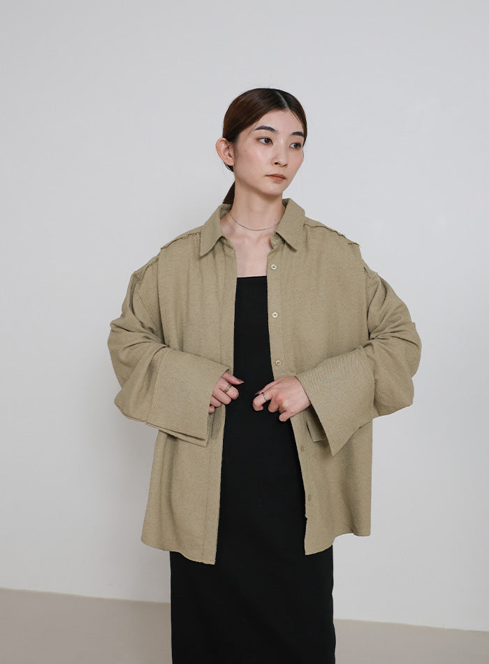 ビックカフスネップオーバーシャツ – SELECT MOCA