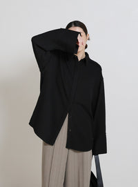 ビックカフスネップオーバーシャツ