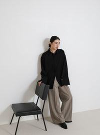 ビックカフスネップオーバーシャツ