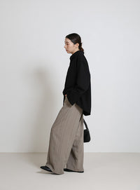 ビックカフスネップオーバーシャツ