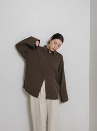 ビックカフスネップオーバーシャツ