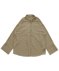 ビックカフスネップオーバーシャツ