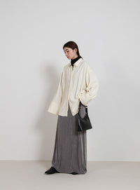 ビックカフスネップオーバーシャツ