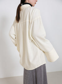 ビックカフスネップオーバーシャツ