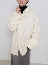 ビックカフスネップオーバーシャツ