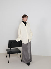 ビックカフスネップオーバーシャツ