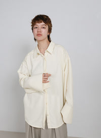 ビックカフスネップオーバーシャツ