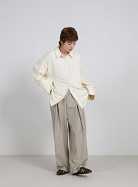 ビックカフスネップオーバーシャツ