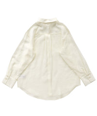 オーバーサイズワッシャーシアーシャツ