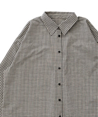 ビックカフスグラフチェックシャツ