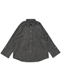 ビックカフスグラフチェックシャツ