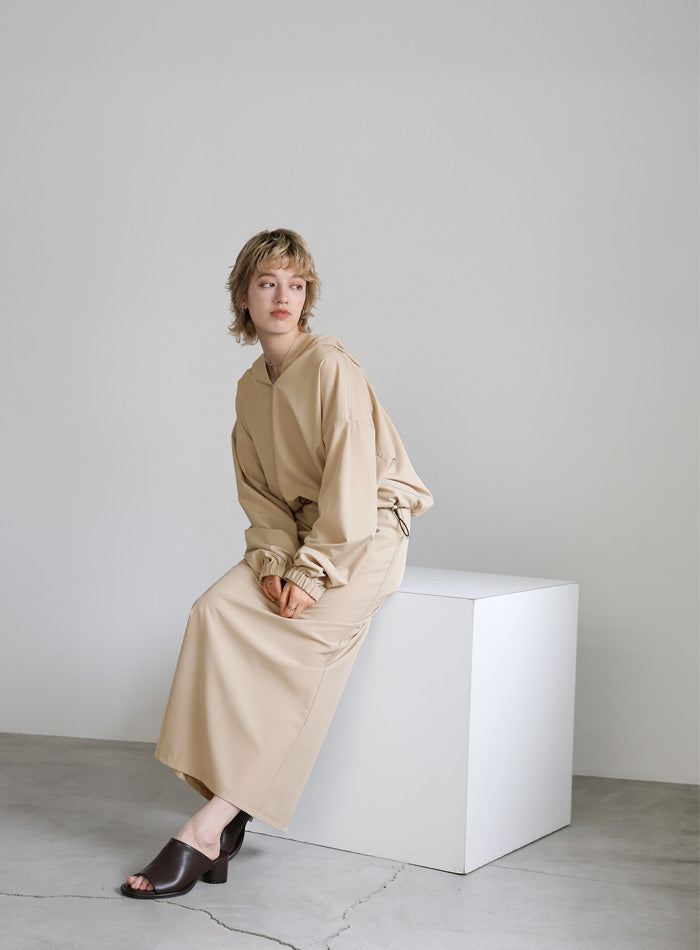 ラッシュガードヘムドロストパーカー【SALE】