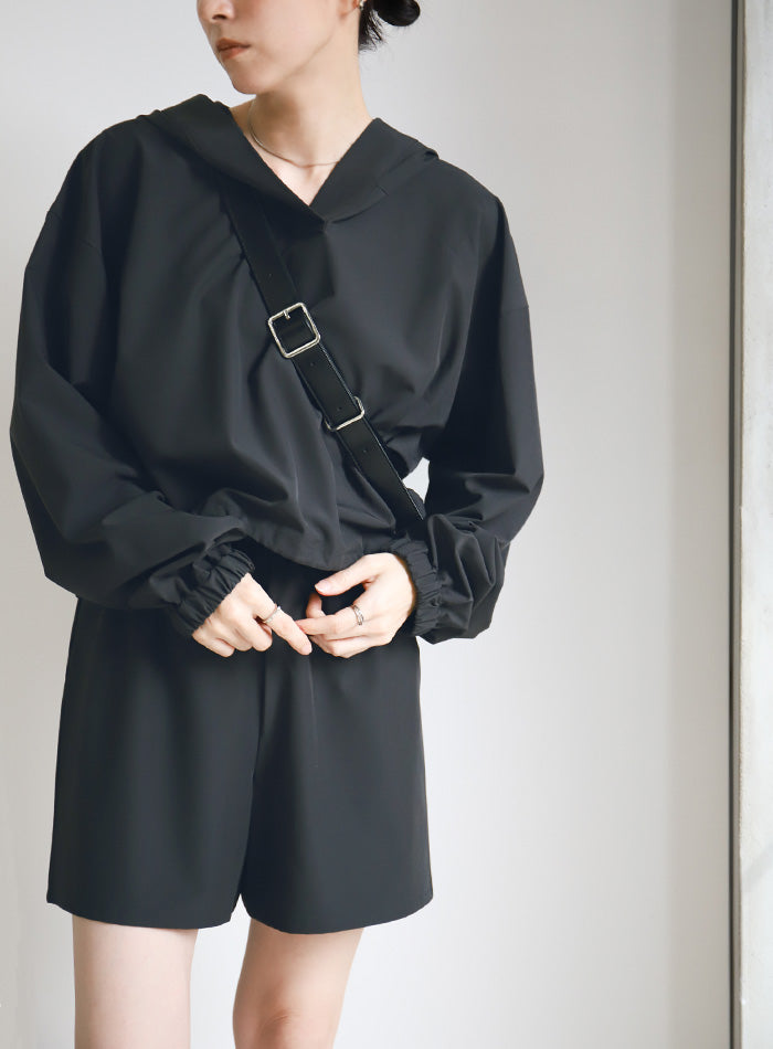 ラッシュガードヘムドロストパーカー【SALE】