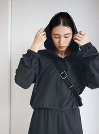 ラッシュガードヘムドロストパーカー【SALE】