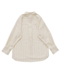 ダブルラインストライプシャツ