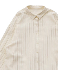 ダブルラインストライプシャツ
