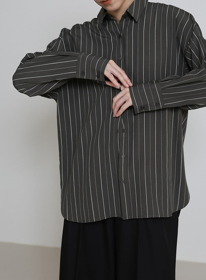 ダブルラインストライプシャツ – SELECT MOCA