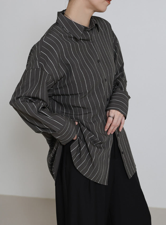 ダブルラインストライプシャツ – SELECT MOCA