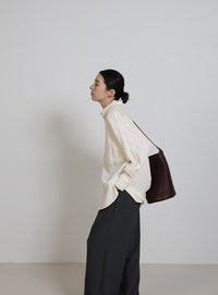 ダブルラインストライプシャツ