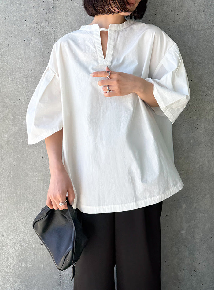 タックスリーブスモックシャツ【by SON】 – SELECT MOCA