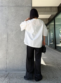 タックスリーブスモックシャツ【by SON】