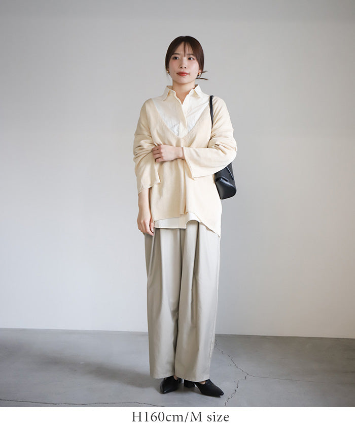 【サイズ展開あり】ワークオーバーサイズシャツ【by SON】【SALE】