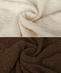 シャーリングポロカーディガン