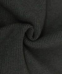 2WAYクルーネックリブシンプルカーディガン